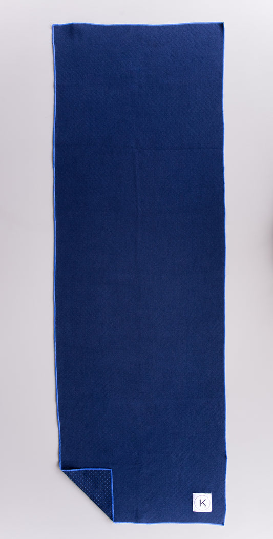 Colorful kaleidoscope yoga towels for hot yoga, featuring unique prints for both women and men